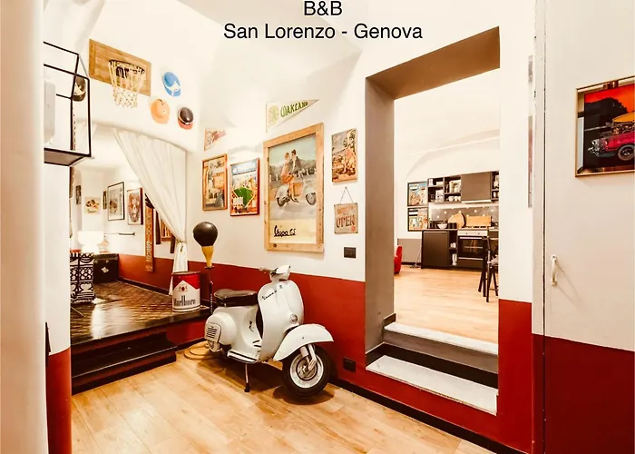 New Apartament In Historical Genoa Center